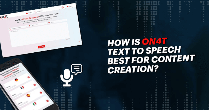Bagaimana Teks ke Suara On4t terbaik untuk Pembuatan Konten?
