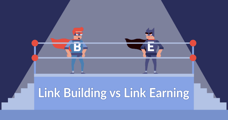 Link Earning vs. Link Building: Hitta rätt balans för optimal SEO-effekt