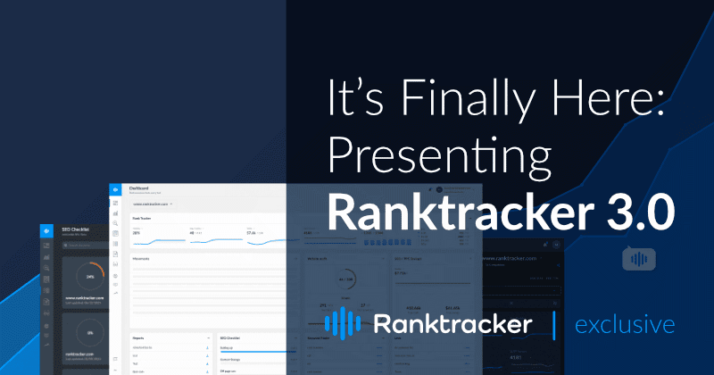 Нарешті це сталося: Представляємо Ranktracker 3.0