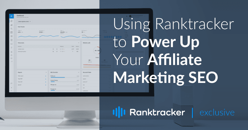 Utilizzare Ranktracker per potenziare il SEO del marketing di affiliazione