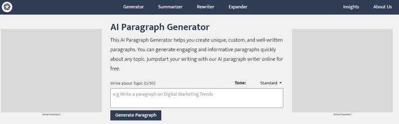 Paragraph Generator