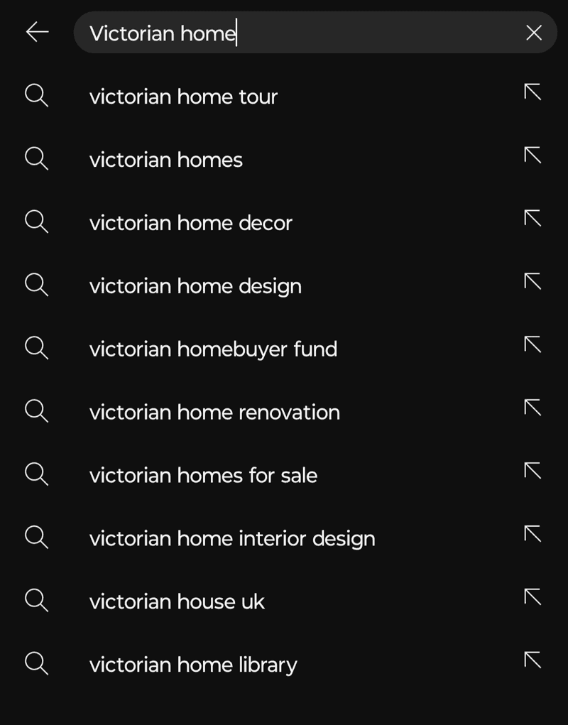 Victorian decor