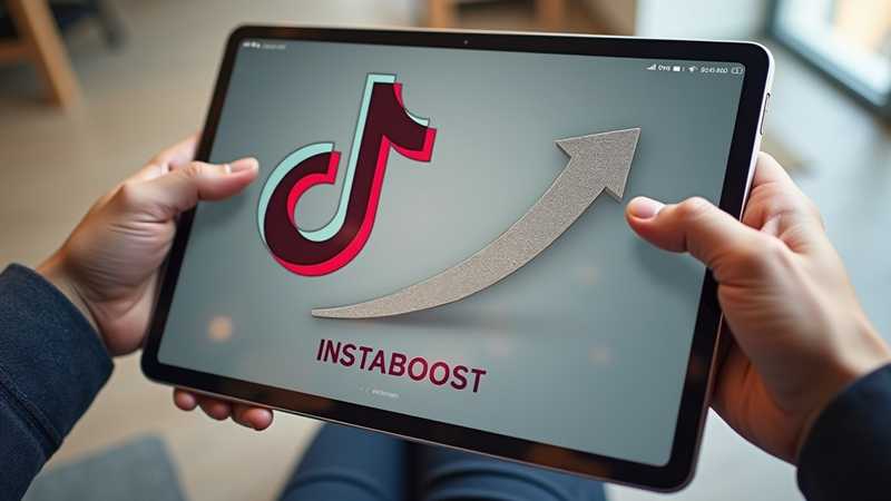 InstaBoost impulsionar a página do TikTok