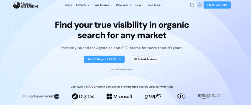 Advanced Web Ranking
