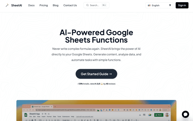 Google Sheets in 2025