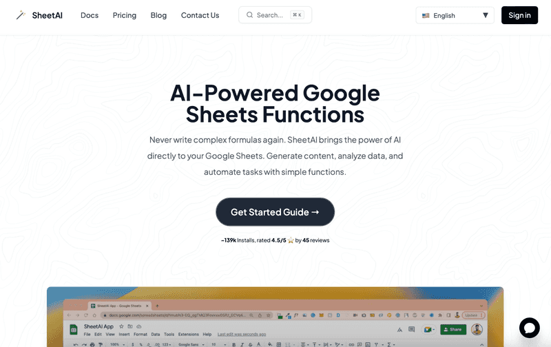 Google Sheets in 2025