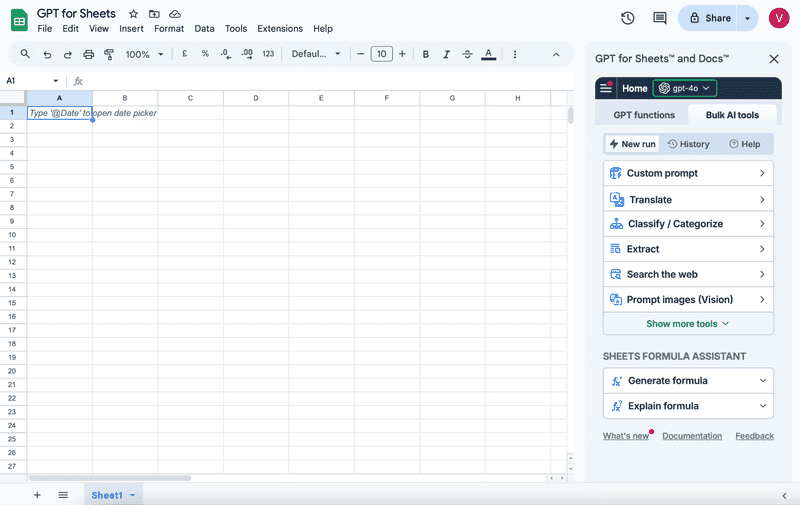 Google Sheets in 2025