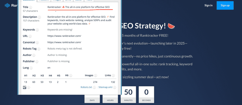 Meta Descriptions