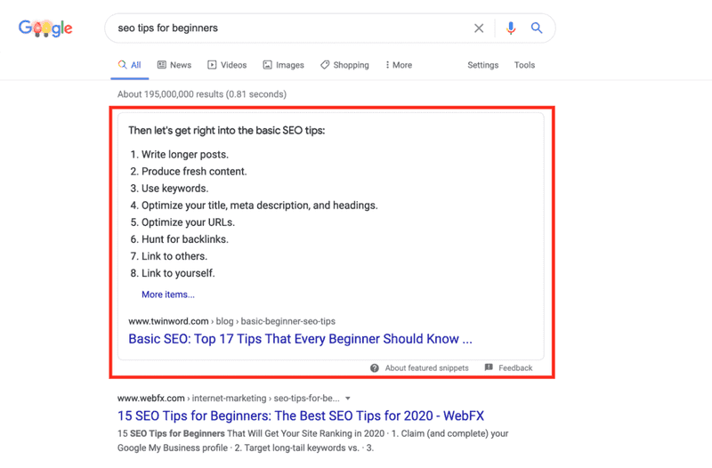 SERP Insight