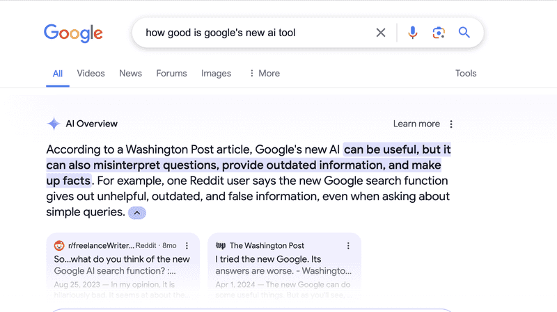 AI Overviews