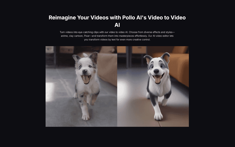 AI-Powered Video Transformation