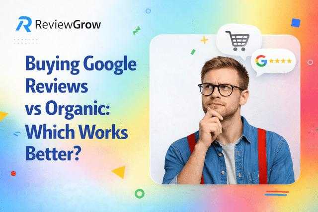 Buying Google Reviews vs. Organic