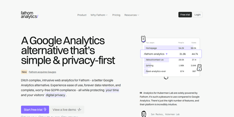 Fathom Analytics