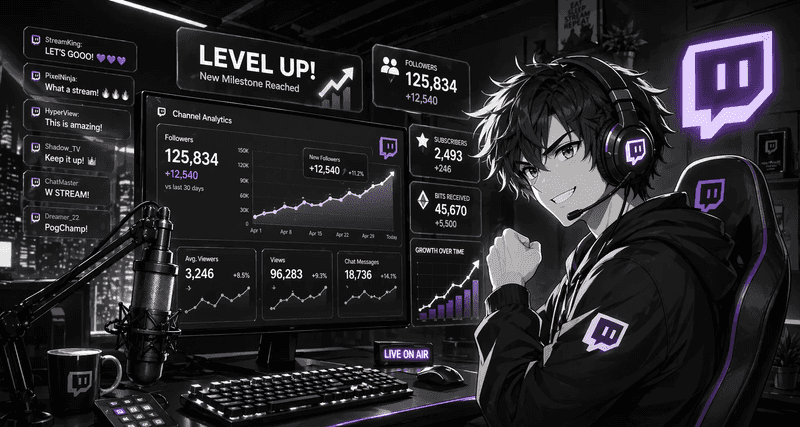 From 0 to Your First 100 Twitch Viewers