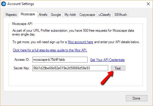 Moz API
