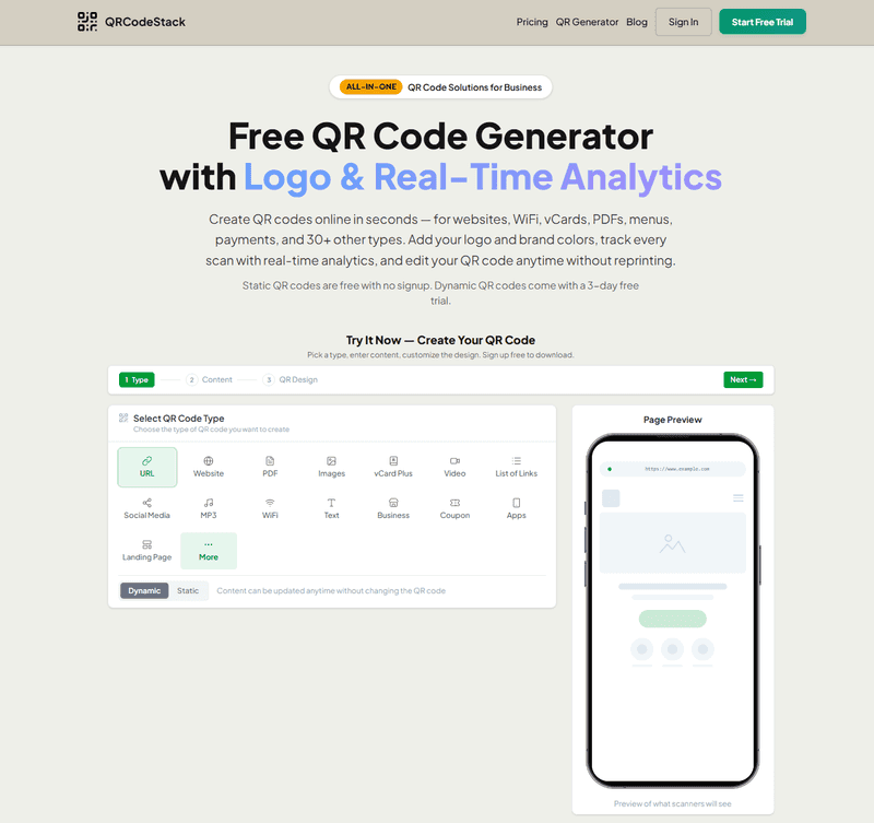 QRCodeStack