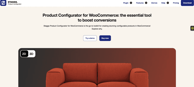 Staggs Product Configurator