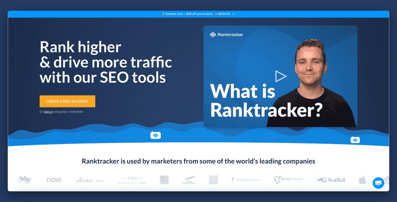 Ranktracker Semrush alternative