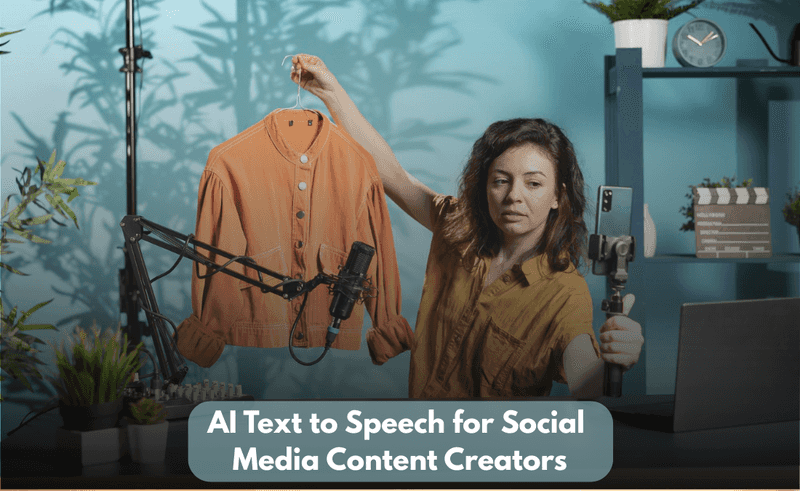 AI Text to Speech for Social Media Content Creators
