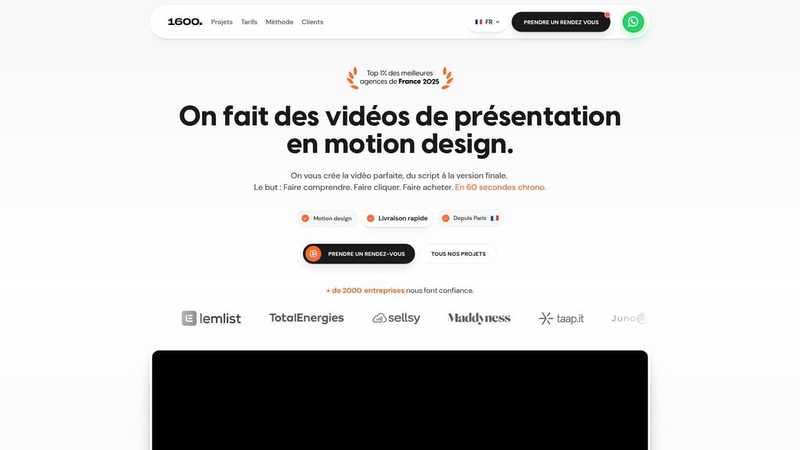 Best SaaS B2B Video Agencies in France