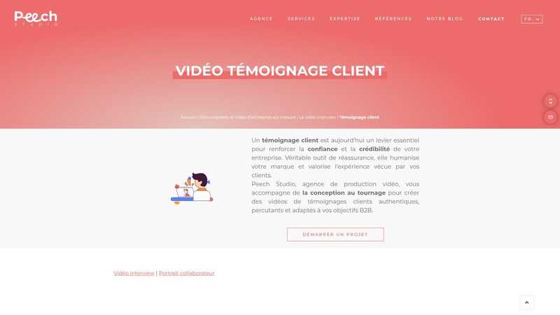 Testimonial Video Production Companies in France