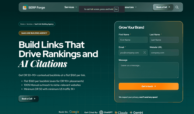 SERP Forge