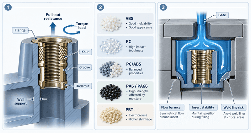 Design Details Determine Insert Molding Quality